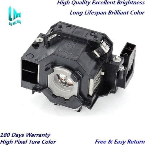 Lamp in housing for ELP41 for EB-S62 EB-S62C EMP-S62C EMP-S63 EMP-76C EB-W6 EB-X6 EB-X62 EH-TW420