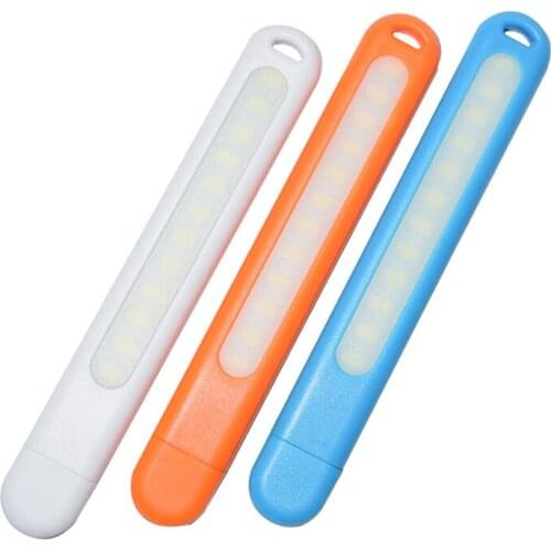 High Quality Ultra Bright Mini 12 LED USB Book light Lamp reading lamp for Laptop PC Computer 3 Colors Emergency Lighting