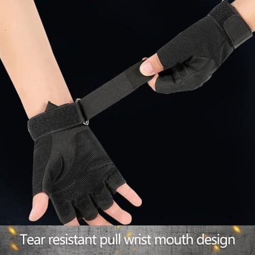 1 PairFull Finger Tactical Army Glove Military Paintball Shooting AirsoftPU Leather Touch Screen Rubber ProtectiveGear Women Men