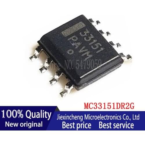 10PCS MC33151 33151 MC33151DR/ MC33152DR2G/MC33260DR2G 33260/MC81F4104M SOP8 New original