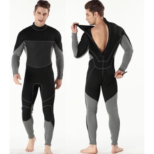 3mm neoprene mens diving suit surfboard suit with body websuits against cold and warm men wet suit one-piece diving suits