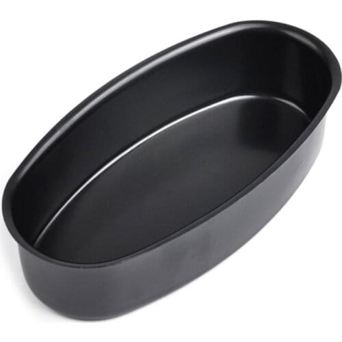 9 Inch Non Stick Oval Shape Cake Pan Cheesecake Loaf Bread Mold Baking Tray DIY Q9QF