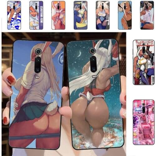 YNDFCNB Rumi Usagiyama My Hero Academia Phone Case for Redmi 5 6 7 8 9 A 5plus K20 4X S2 GO 6 K30 pro