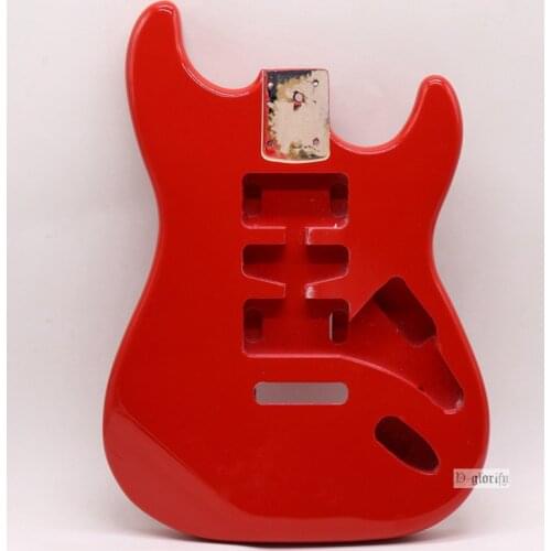 Mahogany rose red ST guitar height photoelectric guitar body