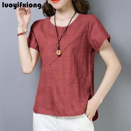 Luoyifxiong Loose Blouses