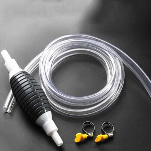 Oil Sucker Car Manual Fuel Tank Suction Hose Oil Pump Anti-static PVC Materials Large Diversion Pipe