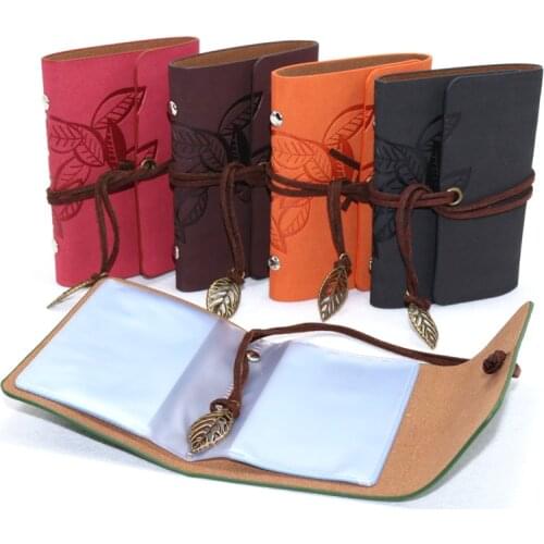 1 pcs Fashion Leather Function 20 Bits Card Case Business Card Holder Men Women Credit Passport Card Bag ID Passport Card Wallet