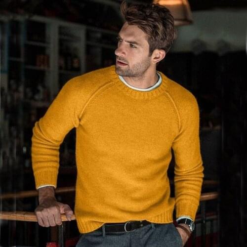 Long Sleeve Sweaters Men M L XL Autumn Winter Sweater Pullovers Jumper Mens O-Neck Solid Fashion Youth Teens Trend New #myn5678