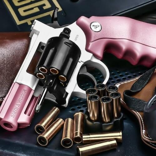 Revolver Soft Bullet Gun ZP5 Pistol 357 Simulation Shell Throwing Toy Pistol Adult Boy Children Soft Bullet Toy Gun Weapon Model