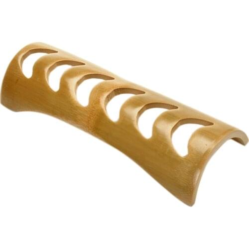 Handmade Teacup Holder Hollow Out Drainer Tray Kungfu Tea Cup Rack Handcraft