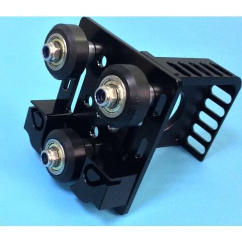 Assembled V Slot 3D Printer Titan Aero Extruder Adaptor - X axis Slider Belt Buckle F/ Creality CR-10 CR10s Ender3