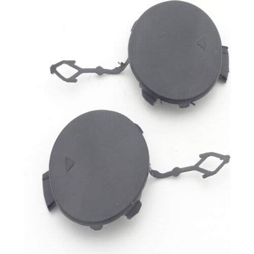 1Pair Front Bumper Trailer Towing Tow Hook Eye Cover Cap 51112147595/96 for BMW X6 E71 2008-2011