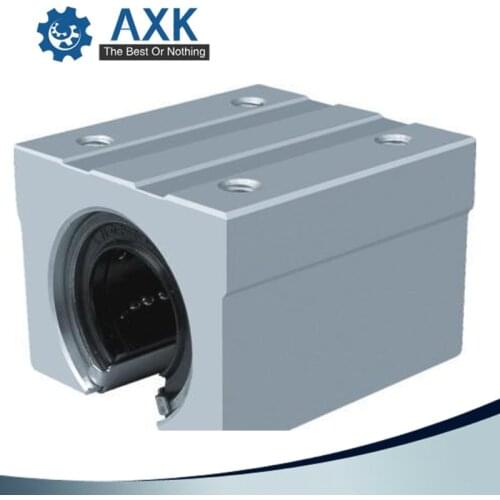 2pcs/lot Free shipping SBR12UU SBR13UU SBR16UU SBR20UU SBR16LUU SBR20LUU SBR25LUU 12mm Linear Ball Bearing Block CNC Router rail