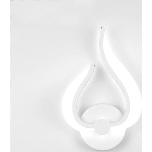 ANTINIYA Modern Simple LED Wall Lamps Bedroom Bedside Light Corridor Wall Lighting AC100-265V Room Beside Light