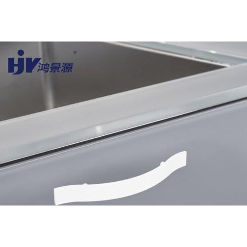 HJY Furniture Handles Modern Kitchen Cabinet White Oil Handle Aluminual Cupboard Wardrobe Hardware Drawer Pulls D044