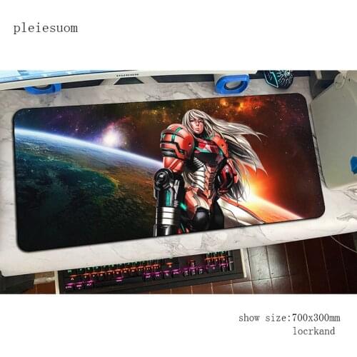 Metroid mouse pad gamer 800x300x3mm cute notbook mouse mat gaming mousepad large 3d pad mouse PC desk padmouse mats