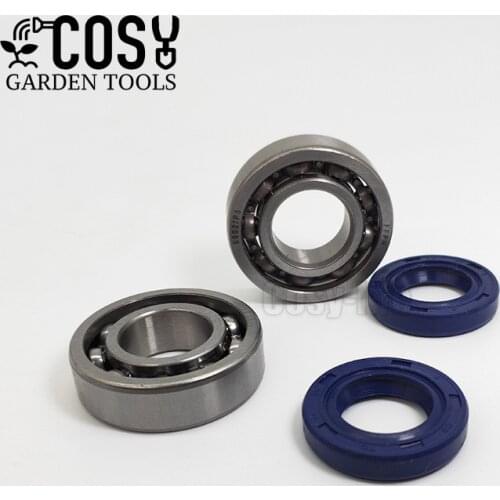 4pcs Crankshaft Bearing Set Chainsaw Oil Seal Kit Fit for STIHL 018 017 MS170 MS180 Chainsaw Garden Power Tools 9503 003 0311