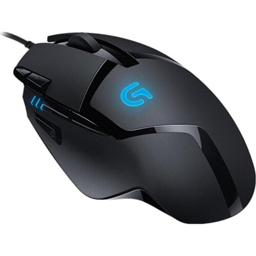 Logitech G402 Hyperion Fury Wired Gaming Mouse 8 Programmable Keys Optical 4000DPI High Speed for Mouse Gamer Support PC/Laptop