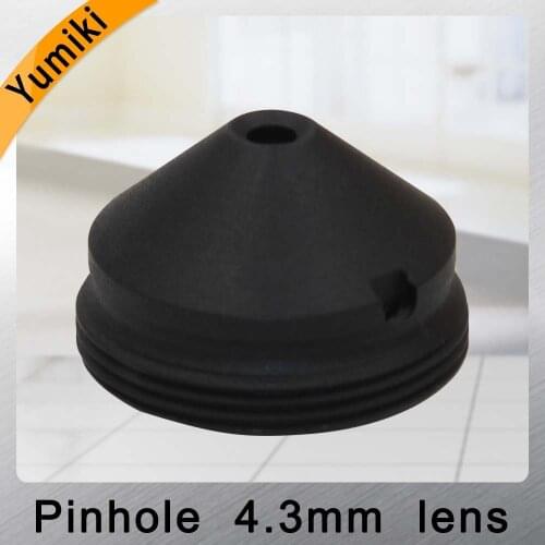 Yumiki 4.3mm lens 1/3" inch CCD/CMOS Black color M12 lens Board lens M12 LENS FOR CCTV Security Camera