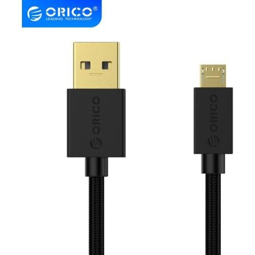 ORICO USB to Micro B Cable Mobile Phone Fast Charging 2A Wire Support Data Transmission for Xiaomi Redmi Note 5 Samsung