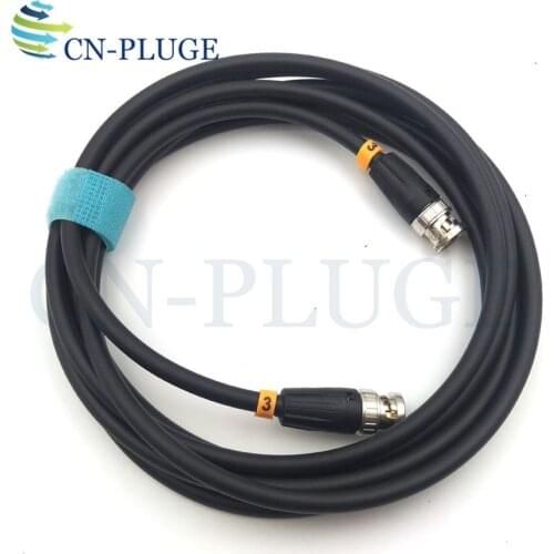 BNC plug to BNC plugs , SDI pigtail. Camera RF coaxial cable, Canare LV-61S 75ohm camera video signal SDI transmission line