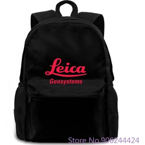 Leica Geosystems 1 New Hot Sale Black Hipster Harajuku Brand women men backpack laptop travel school adult student