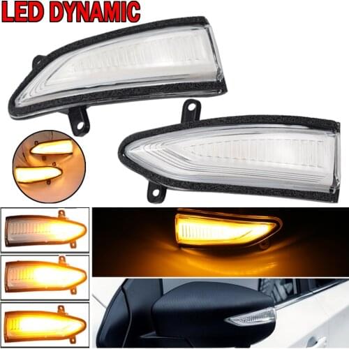 LED Dynamic Turn Signal Light For Nissan Altima Teana L33 13-18 Sylphy Sentra B17 Pulsar Tiida C13 Flowing Water Blinker