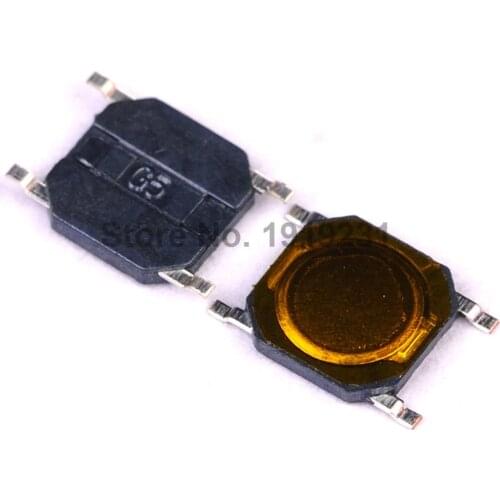100PCS 4*4*0.8mm Tact Switch SMD Tactile membrane switch PUSH Button SPST-NO 4x4x0.8mm