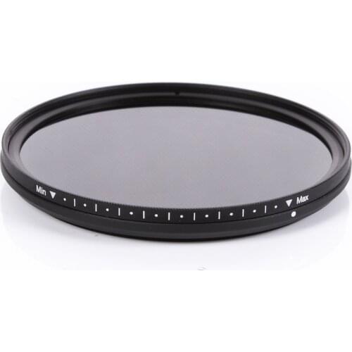 Fotga 72mm Slim Fader ND Filter Adjustable Variable Neutral Density ND2 to ND400 for Canon /Nikon 18-200 Canon 18-85