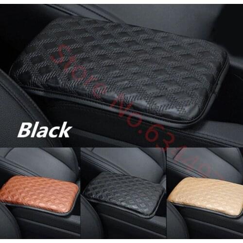 Universal Car Auto Armrest Console Box Cover Handrail Box Pads Car Armrest Cushion Center Console Soft Pad Protective Case Mats