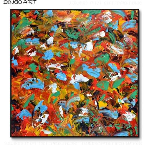 High Skills Artist Hand-painted High Quality Abstract Oil Painting on Canvas Handmade Rich Colors Modern Abstract Oil Painting