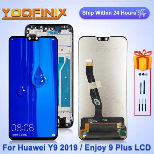 6.5"For Huawei Y9 2019 LCD JKM-LX1 JKM-LX2 JKM-LX3 Display Touch Screen Replacement Parts For Huawei Enjoy 9 Plus LCD Display