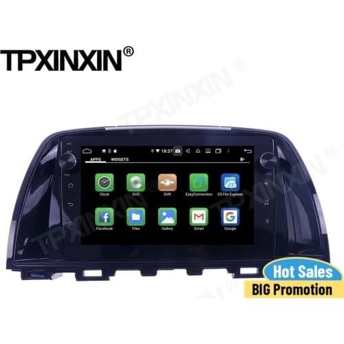 Carplay Car Radio 2 Din Stereo Screen Receiver Bluetooth Android For Mazda Atenza 2015 DSP GPS Player Navigation Audio Head Unit