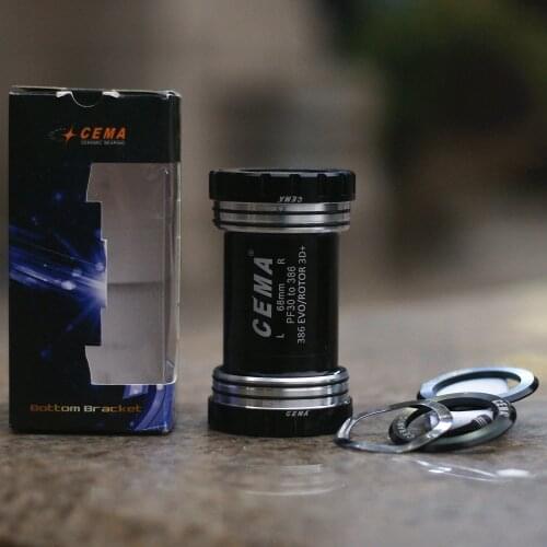 CEMA PF30 to 386 BB386 Road Bike Interlock Ceramic Bearing Bottom Bracket