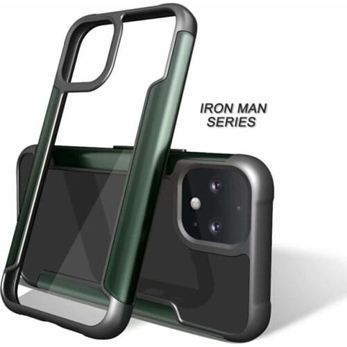 Case For Google Pixel 4 Cover Pixel 4 XL case High quality metal Bumper Transparent shockproof case for Google Pixel 4 XL case