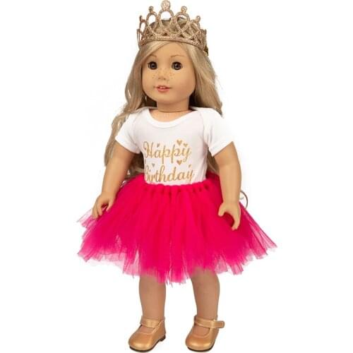 Birthday suit Fit for American Girl Doll Clothes 18-inch Doll , Christmas Girl Gift(only sell clothes)