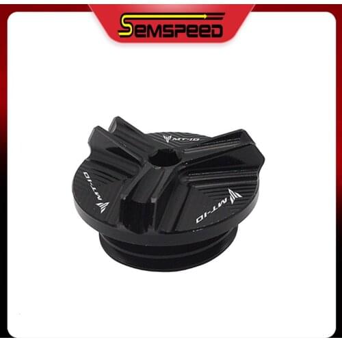 Motorcycle Engine Oil Filler Cap For Yamaha MT-10 MT 10 FZ-10 FZ 10 2016-2020 M27*3.0 CNC Engine Oil Cover Plug Screw