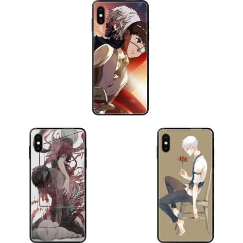 Less For Xiaomi Redmi 3S 4X 4A 5 5A 6 6A 7 7A 8 8A 8T 9 9A K20 K30 S2 Y2 Pro Plus Ultra Tokyo Ghoul Kaneki Black Soft Tpu Phone