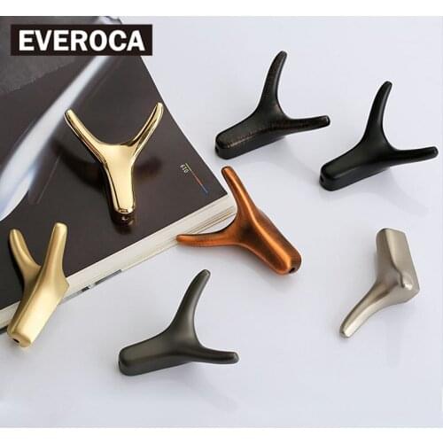 Metal Coat Hook Nordic Horns Clothes Towel Bathroom Closet Door Wall Hanging Wall Hanging Hook Bathroom Pendant