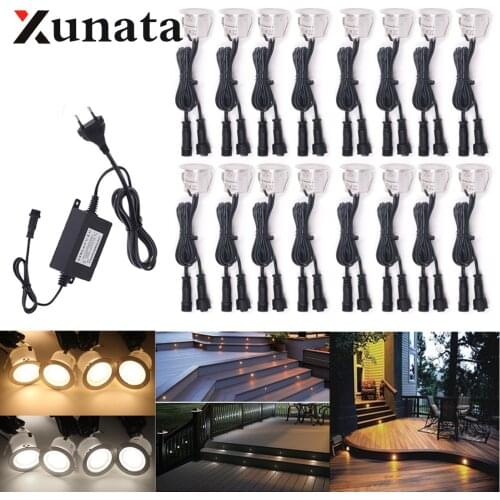 Deck Light Garden Mall Landscape LED Lights Low Voltage Lawn Light Pathway Decor Underground Waterproof Spotlight