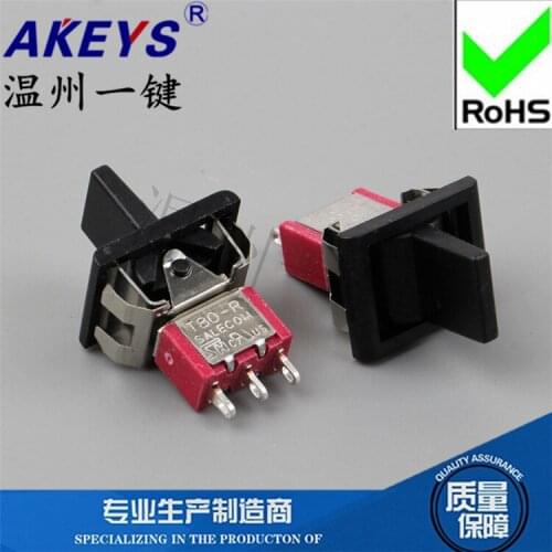 R8017-P14 Tripod Two-way two-speed Black handle button Toggle switch T80-R