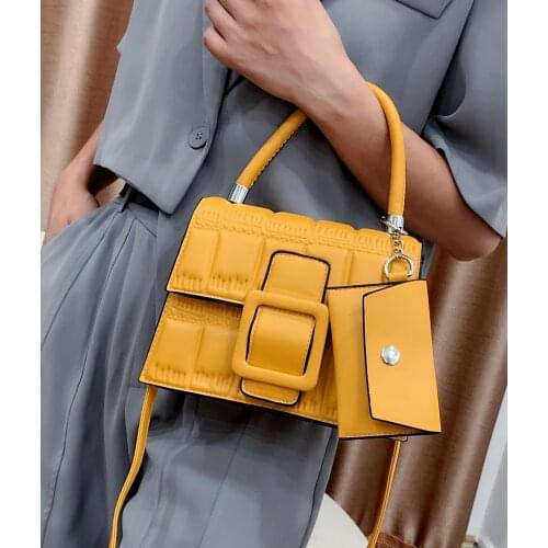 Wriufred Candy color fashion handbags one-shoulder messenger bag with small bags women luxury brand crossbody bag for travel