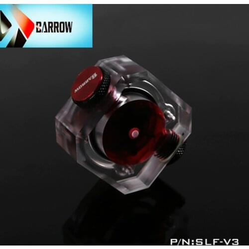 Barrow water cooling system dedicated water flow meter (electronic data type) SLF-V3 free shipping,Gadget