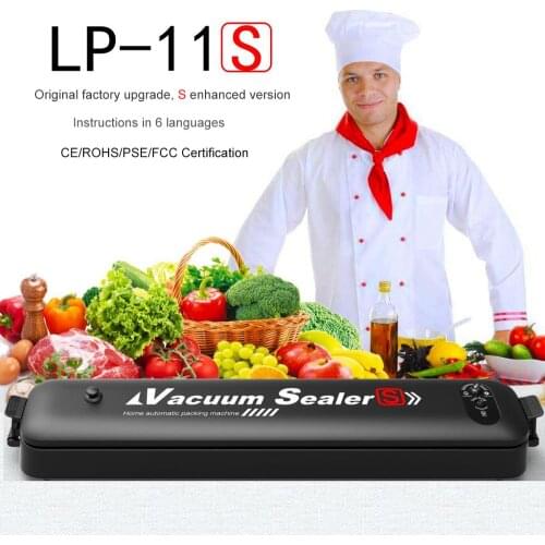 Home automatic vacuum sealer food vacuum packing machine Portable kitchen fresh-keeping machine with 15 pcs vacuum bags