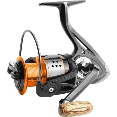 High Speed 4.7:1 Large Power 8kg Max Drag Spinning Reel 13+1 BB All Mental Fishing Reels FA 1000-6000 Spinning Wheel Freshwater