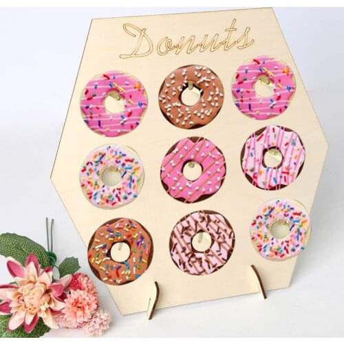 Wedding Kids Birthday Home Party Tableware Donuts Decoration Racks Doughnuts Stands Holde Baking Dessert Donut Display Stand