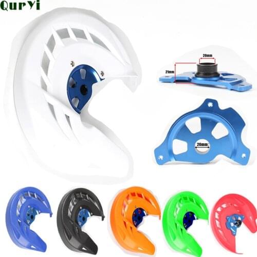 Motorcycle Front Brake Disc Guard Cover For YZ YZF WRF 125 250 450 YZ125 YZ250 YZ125X YZ250X YZ250F YZ450F WR250F WR450F