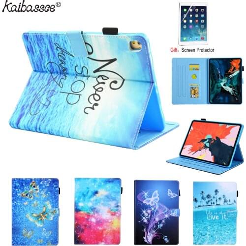 KAIBASSCE Fashion Painted TPU Tablet Case for iPad Air 1 2 Pro9.7 Air4 Pro Air 10.5 Case For new iPad Pro11 2018 2020 Cover Case