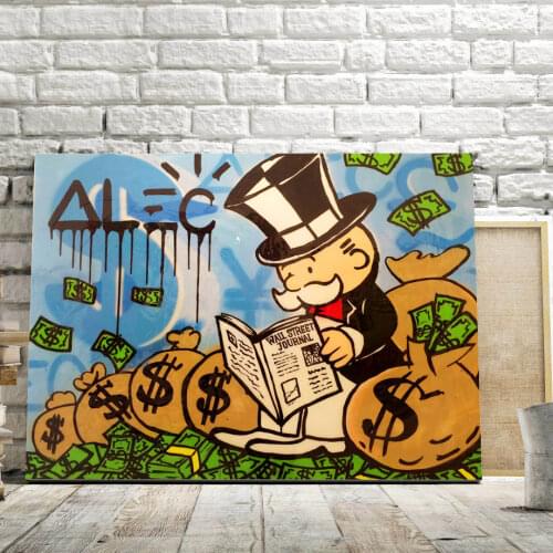 Cartoon Street Graffiti Wall Art Canvas Painting Nordic Posters And Prints Canvas Art Wall Pictures Kids Room Decor
