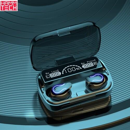 New Mini TWS Wireless Bluetooth Earphone Bluetooth 5.1 9D Noise Reduction 3D Touch Strong Bass Ipx7 High-capacity Battery